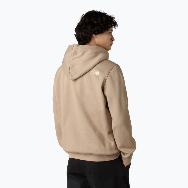 Pánska mikina The North Face Drew Peak Pullover Hoodie mushroom grey/gravel 3