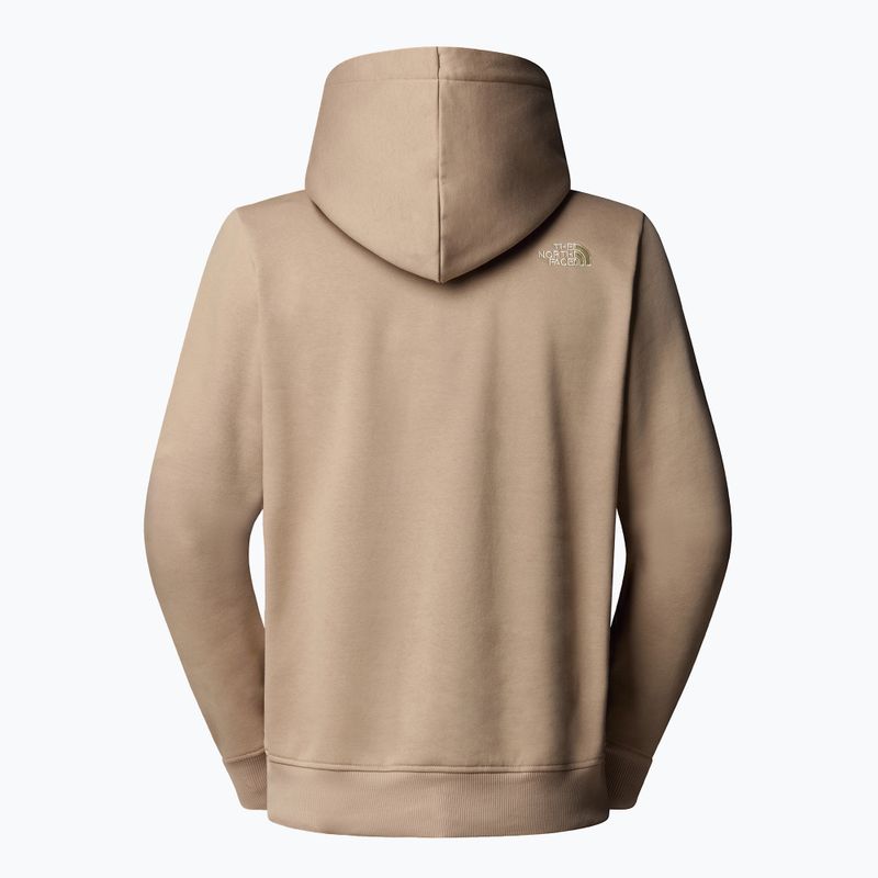 Pánska mikina The North Face Drew Peak Pullover Hoodie mushroom grey/gravel 5