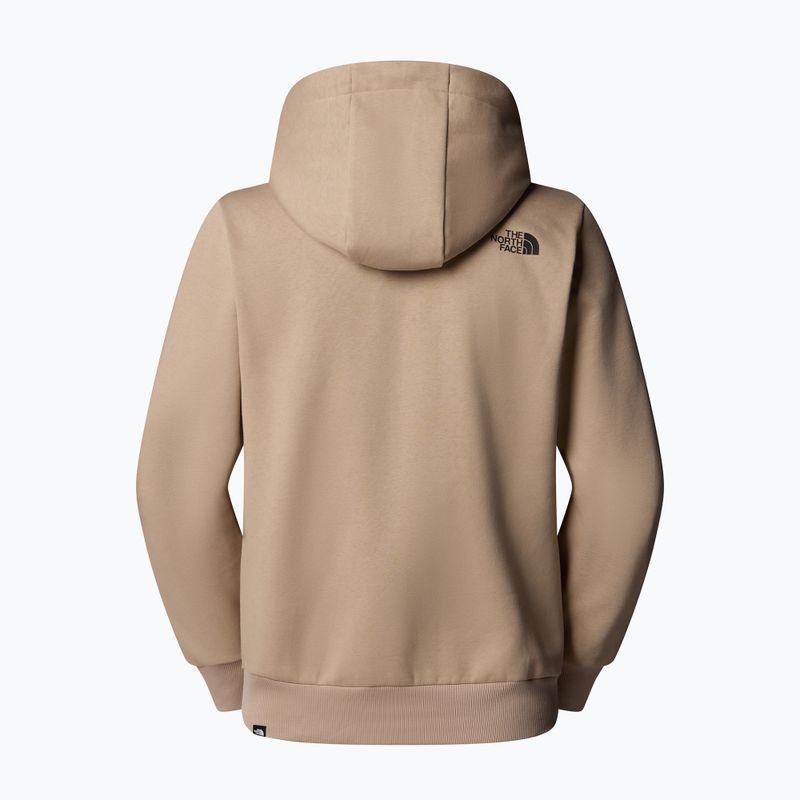 Pánska mikina The North Face Fine Hoodie mushroom grey 2