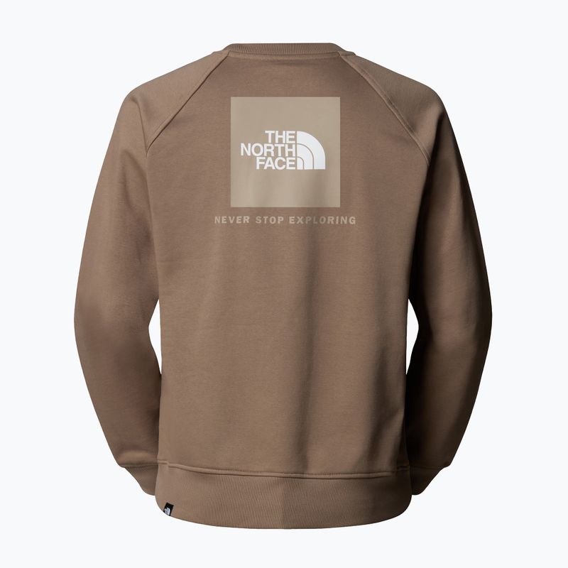 Pánska mikina The North Face Raglan Box Nse Crew mocha brown/mushroom grey 2