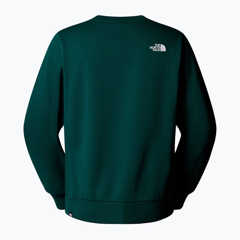 Pánska mikina The North Face Simple Dome Crew hunter green 5