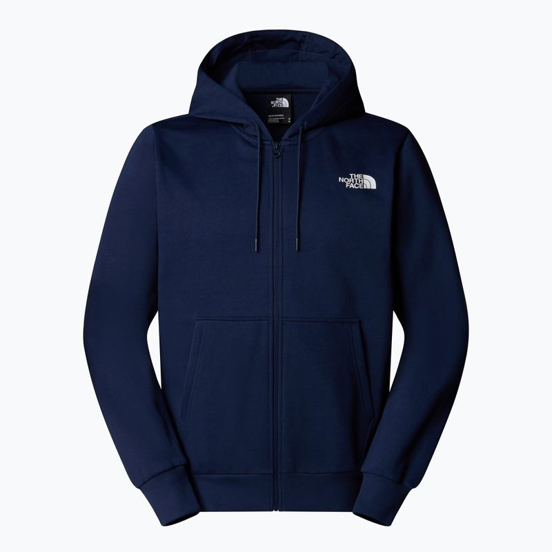 Pánska mikina The North Face Simple Dome Full Zip Hoodie summit navy 5