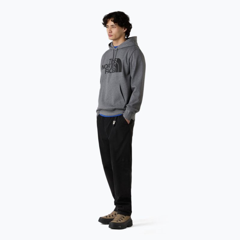 Pánska mikina The North Face Easy Hoodie medium grey heather 2