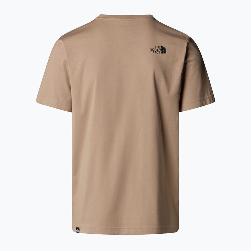 Pánske tričko The North Face Fine mushroom grey 2