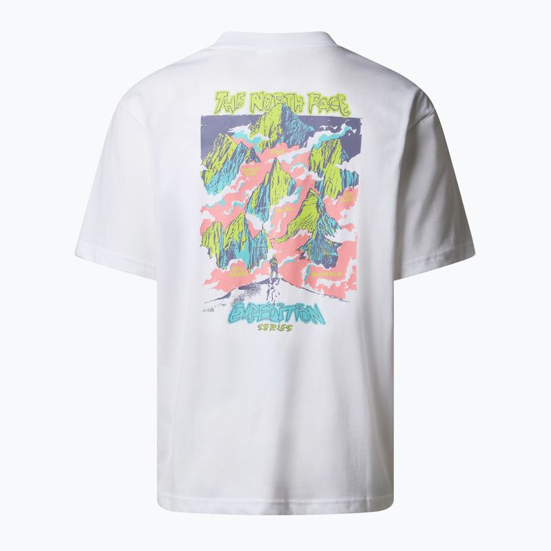 Pánske tričko The North Face Expedition Celebration Oversized white 5