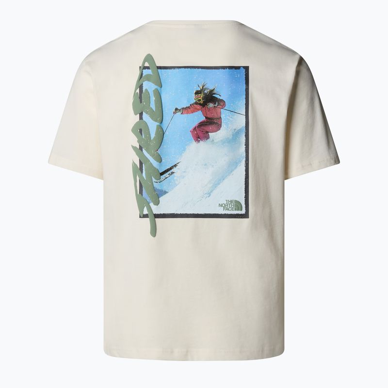 Pánske tričko The North Face NSE Slopes Relaxed Tee Graphic white dune 5