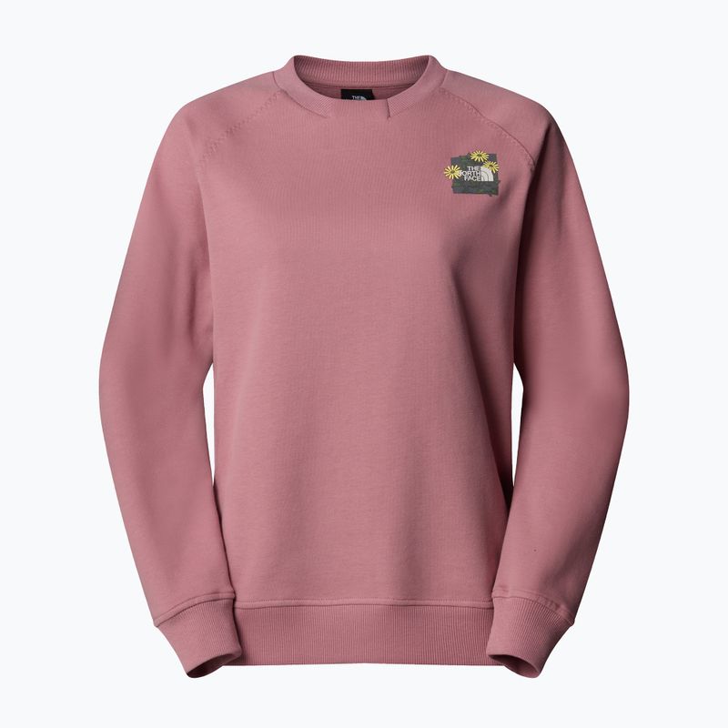 Dámska mikina The North Face Connect Relaxed Crew Graphic nostalgia rose 4