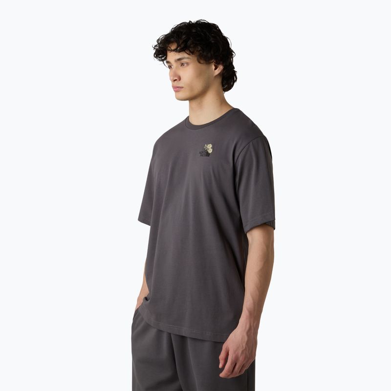 Pánske tričko The North Face Flower Dome Relaxed Graphic anthracite grey