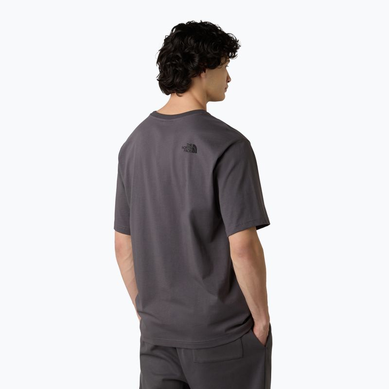 Pánske tričko The North Face Flower Dome Relaxed Graphic anthracite grey 3