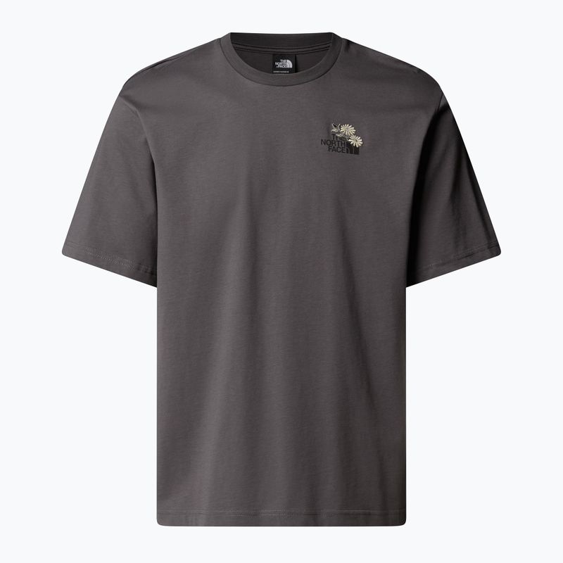Pánske tričko The North Face Flower Dome Relaxed Graphic anthracite grey 4