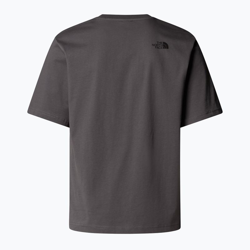 Pánske tričko The North Face Flower Dome Relaxed Graphic anthracite grey 5