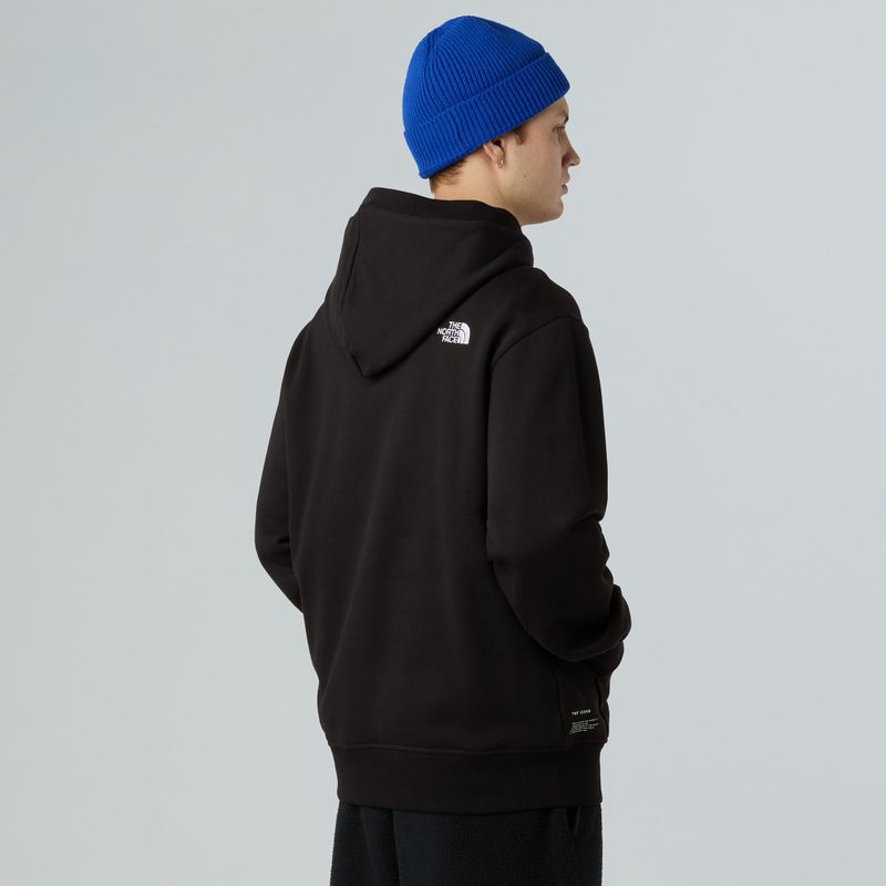 Pánska mikina The North Face Icon Relaxed Hooded čierna 3