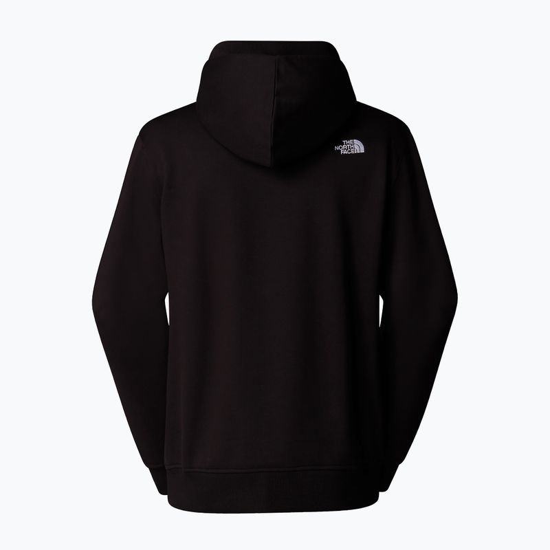 Pánska mikina The North Face Icon Relaxed Hooded čierna 5