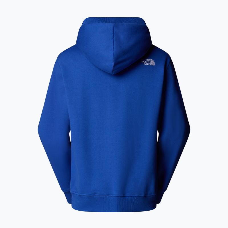 Pánska mikina The North Face Icon Relaxed Hooded modrá 5