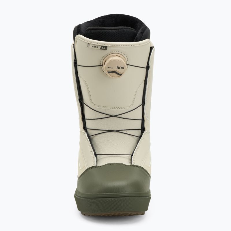 Pánske topánky na snowboard Vans Aura OG grape leaf/oatmeal 3