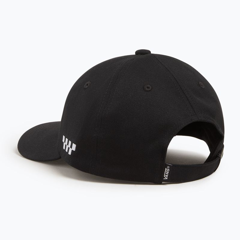 Detská šiltovka Vans Check Side Curved Bill Jockey black 2