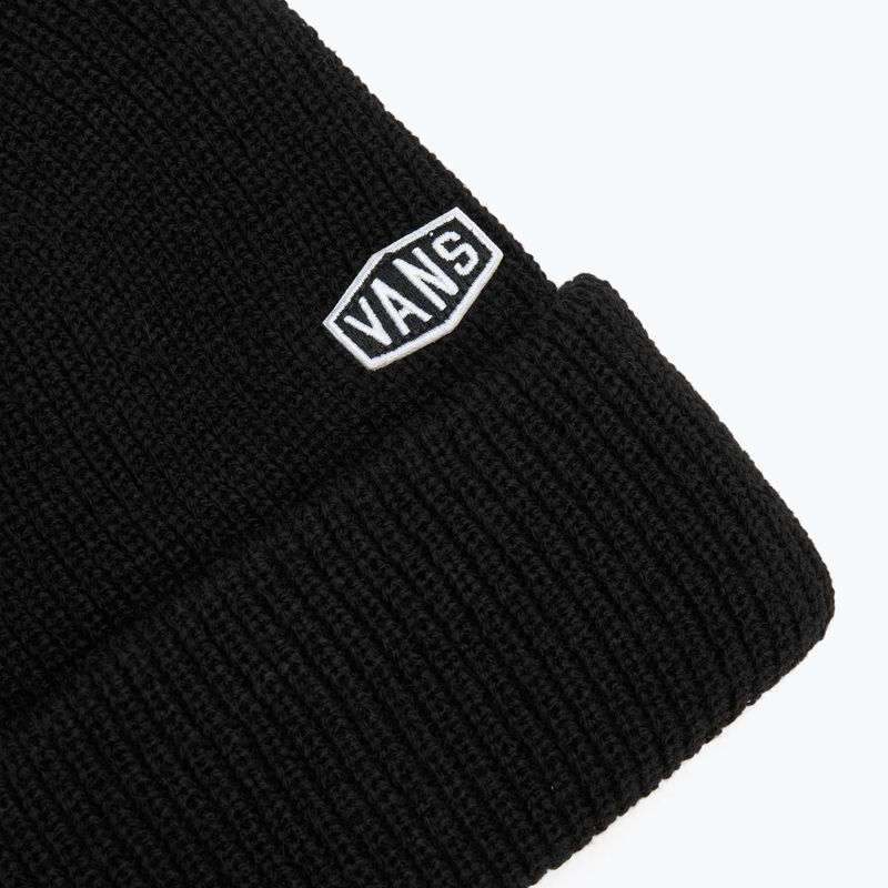 Zimná čiapka Vans Hex Patch Cuff black 3