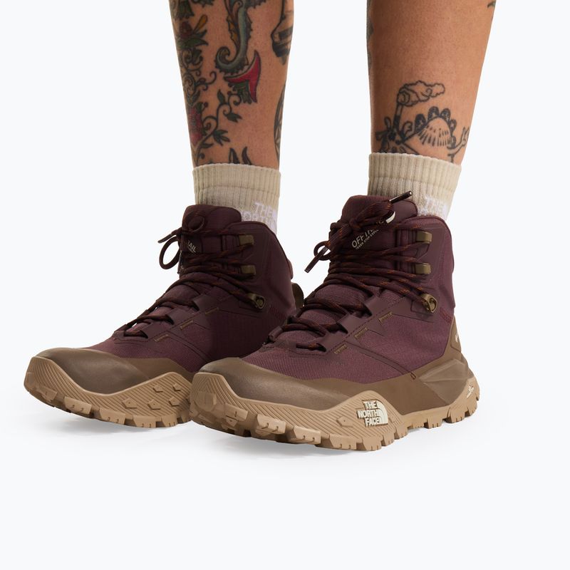 Dámske turistické topánky The North Face Offtrail Hike Mid Gore-Tex tawny quartz/mocha brown 9