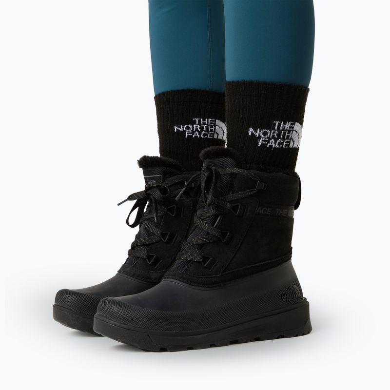 Dámske trekingové topánky The North Face Shellista V Shorty WP black/black 8