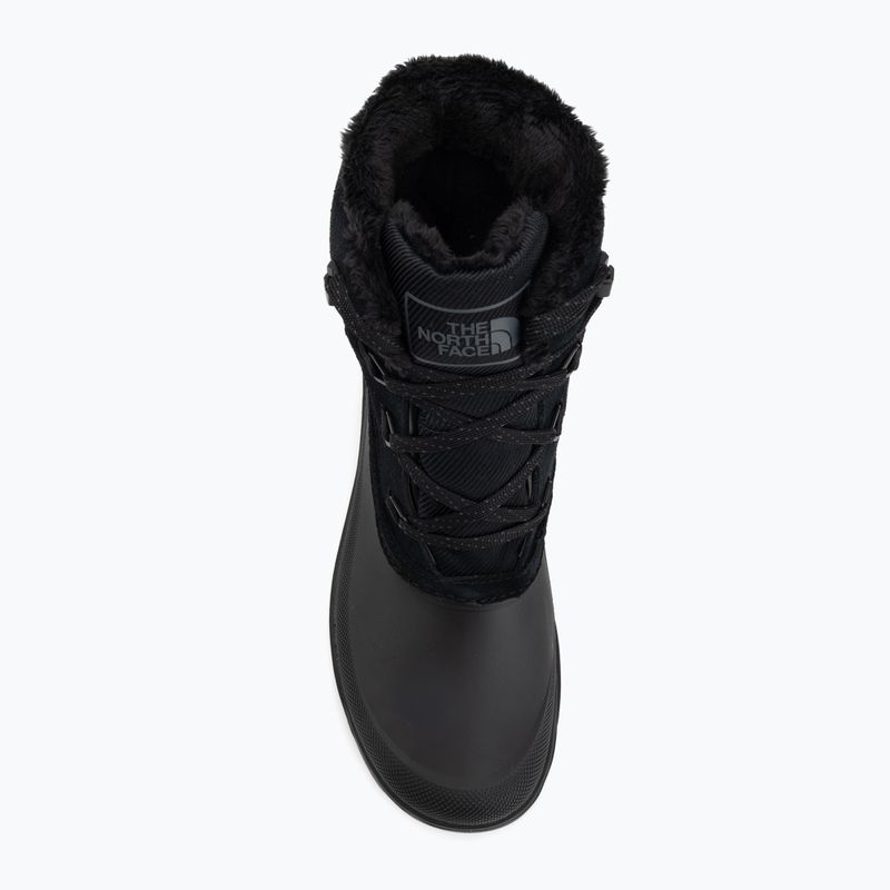 Dámske trekingové topánky The North Face Shellista V Shorty WP black/black 5