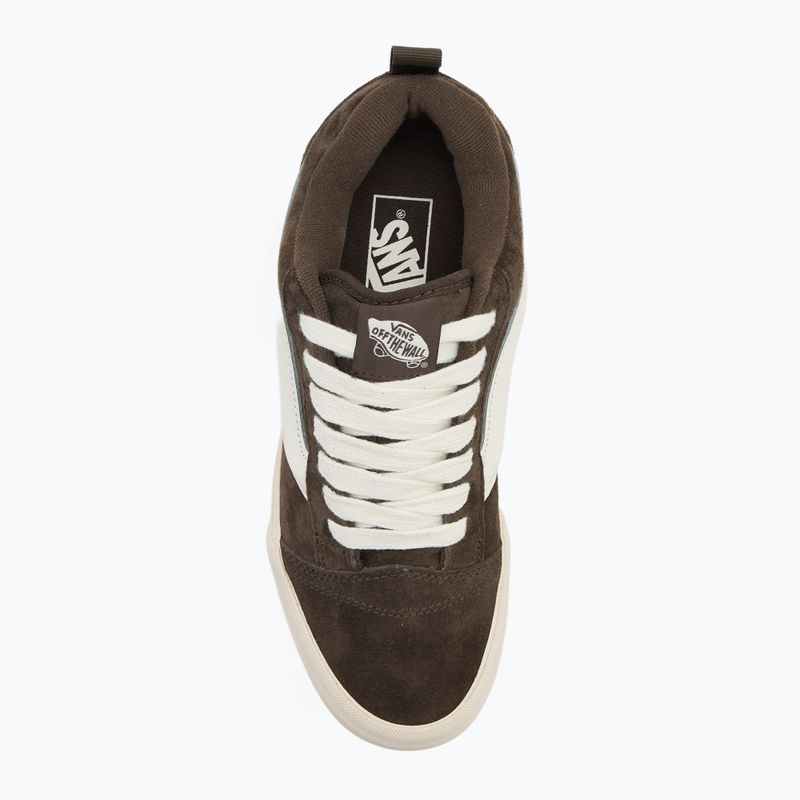 Topánky Vans Knu Skool pig suede coal brown 5