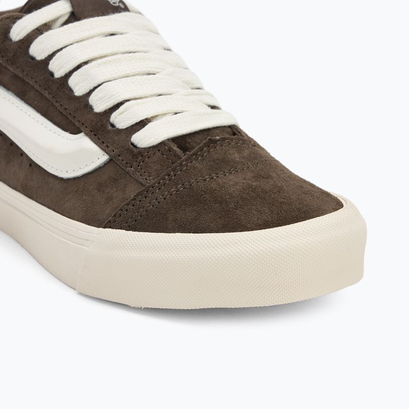 Topánky Vans Knu Skool pig suede coal brown 7