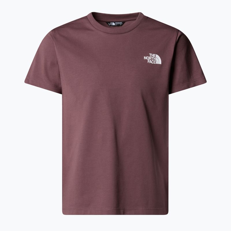 Detské tričko The North Face Simple Dome tawny quartz