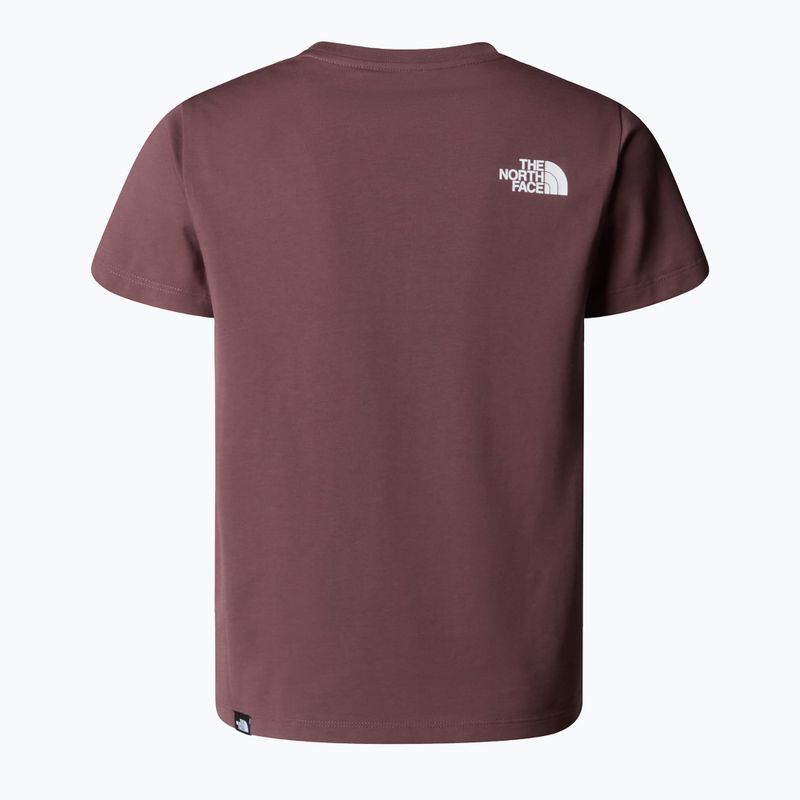 Detské tričko The North Face Simple Dome tawny quartz 2