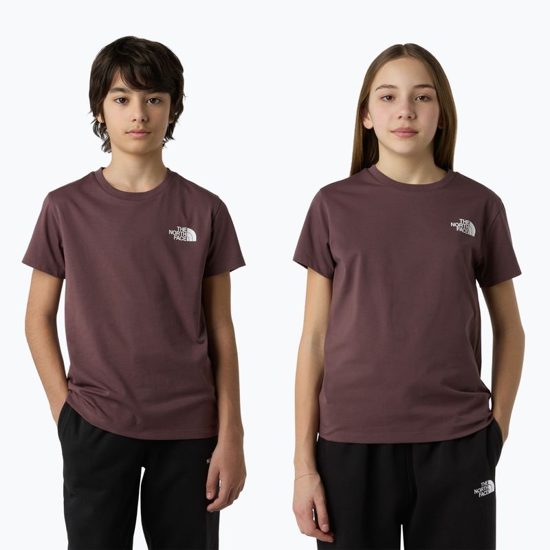 Detské tričko The North Face Simple Dome tawny quartz 3