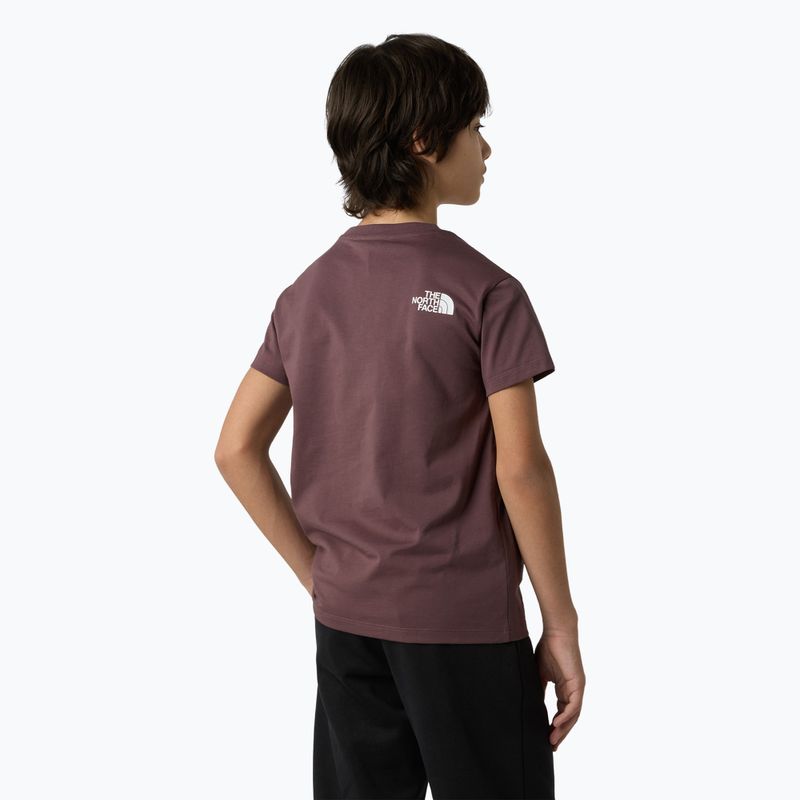 Detské tričko The North Face Simple Dome tawny quartz 5