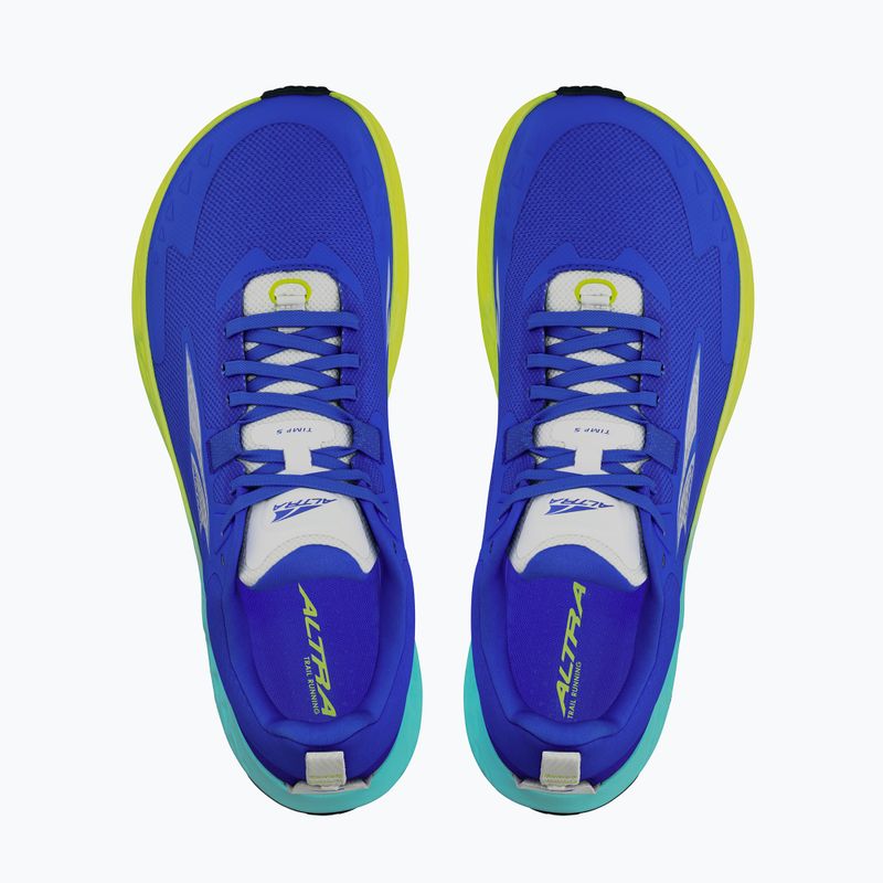 Pánske bežecké topánky Altra Timp 5 blue/lime 6
