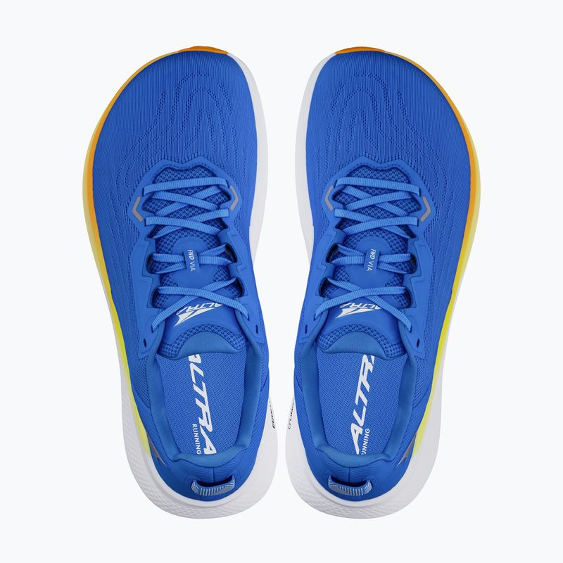Pánske bežecké topánky Altra FWD VIA blue/yellow 4