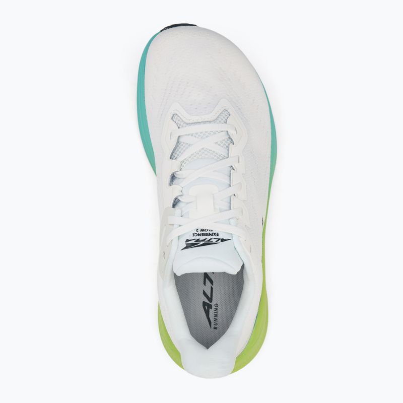 Pánske bežecké topánky Altra Experience Flow 2 white/lime 5