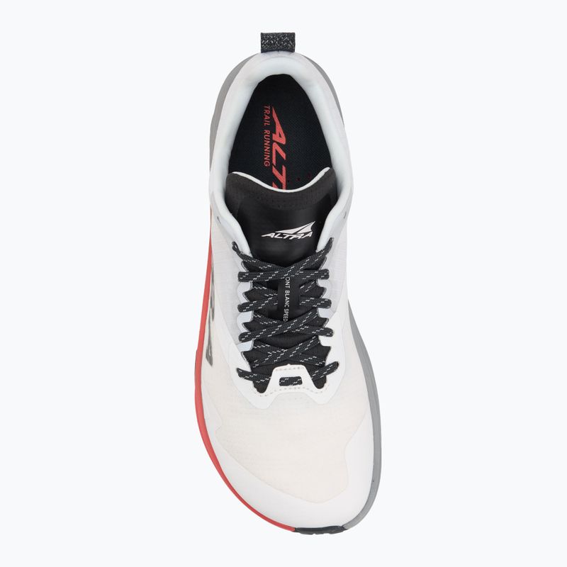 Pánske bežecké topánky Altra Mont Blanc Speed white/coral 5