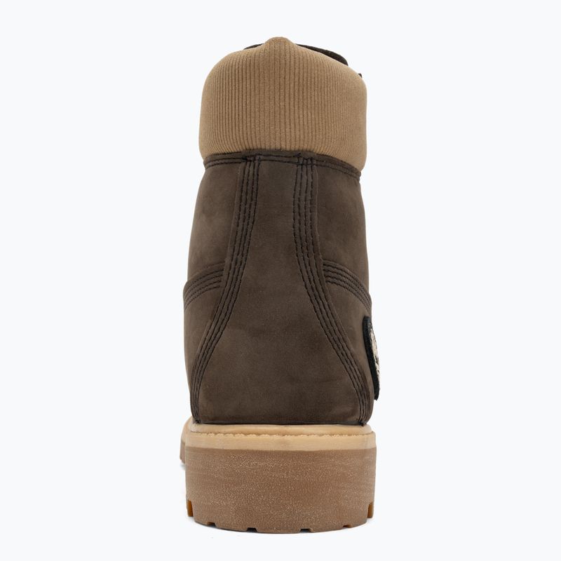 Pánske topánky Timberland Premium 6 Inch Lace Up Waterproof dark brown nubuck/olive 6