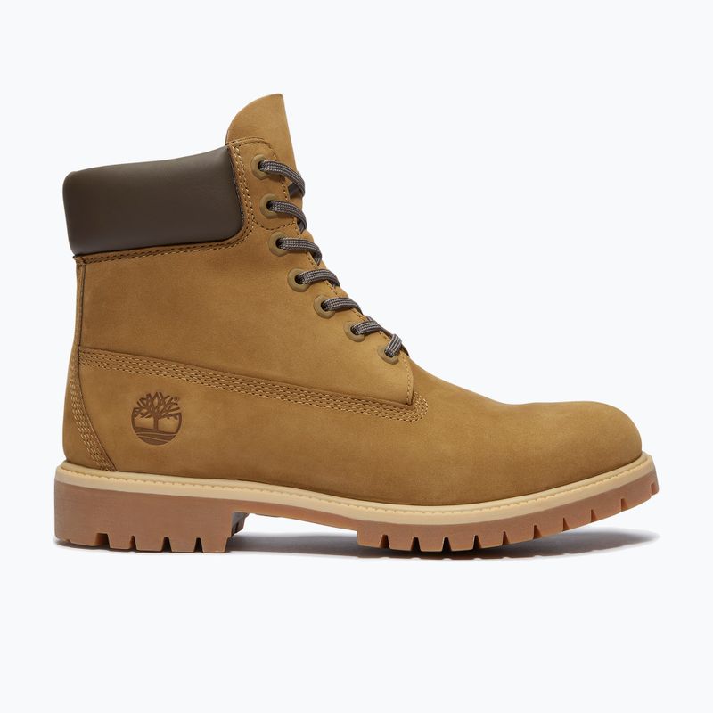 Pánske topánky Timberland Premium 6 Inch Lace Up Waterproof olive nubuck/dark brown 8