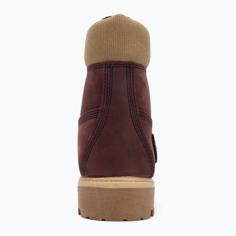 Pánske topánky Timberland Premium 6 Inch Lace Up Waterproof burgundy olive 6