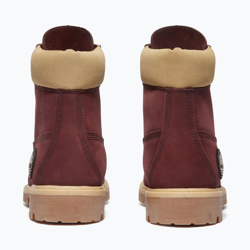 Pánske topánky Timberland Premium 6 Inch Lace Up Waterproof burgundy olive 4