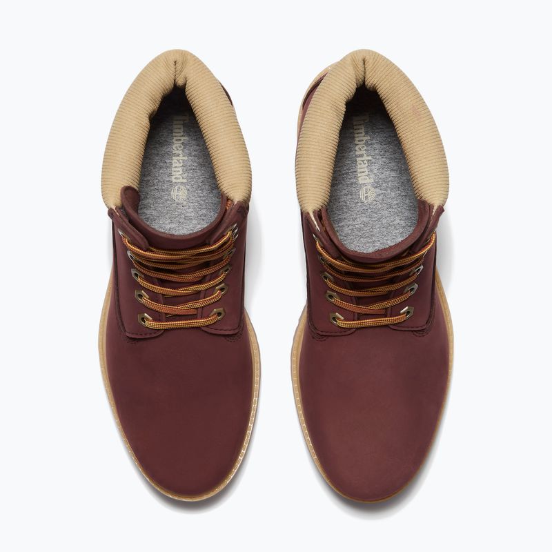Pánske topánky Timberland Premium 6 Inch Lace Up Waterproof burgundy olive 5