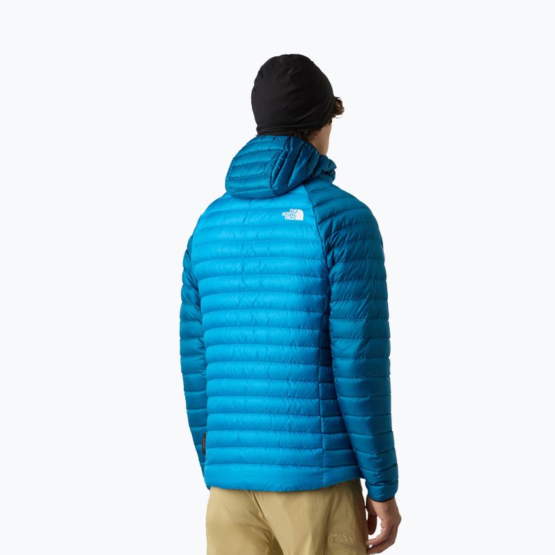 Pánska páperová bunda The North Face Bettaforca Lt Down Hoodie skyline blue/adriatic blue 3