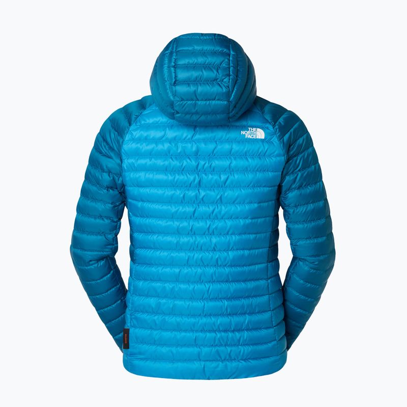 Pánska páperová bunda The North Face Bettaforca Lt Down Hoodie skyline blue/adriatic blue 6