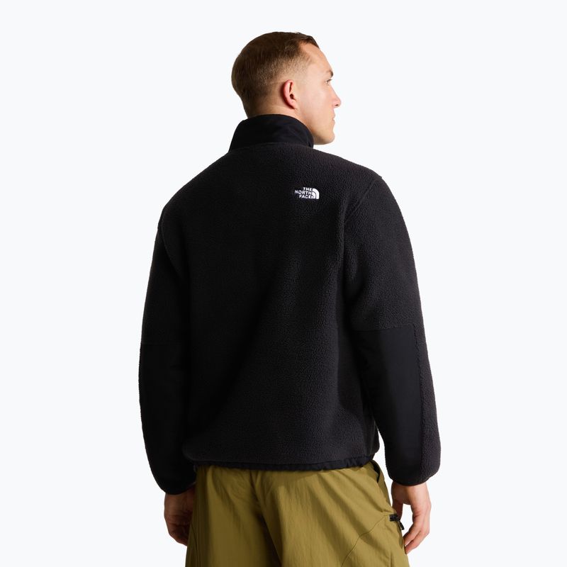 Pánska fleecová mikina The North Face Yumiori Off Peak 1/2 Zip tnf black 3