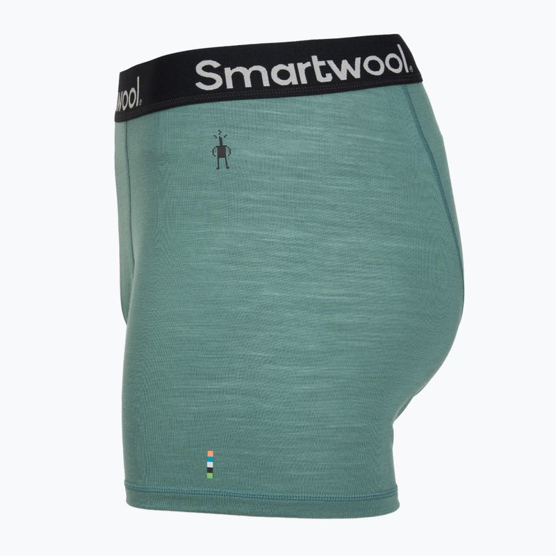 Pánske termo boxerky Smartwool Everyday Merino Boxer Brief Boxed black dusty teal 3