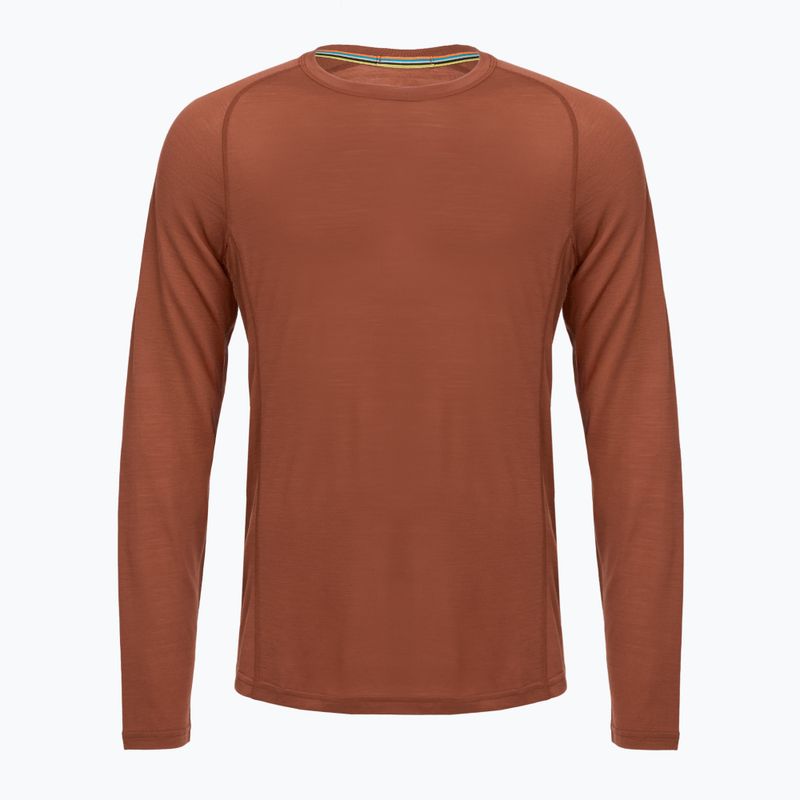 Pánska termoaktívna mikina Smartwool Merino Sport 120 burnt sienna