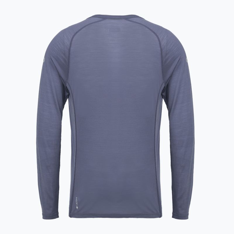 Pánske termoakčné tričko longsleeve Smartwool Merino Sport 120 nightfall blue 2