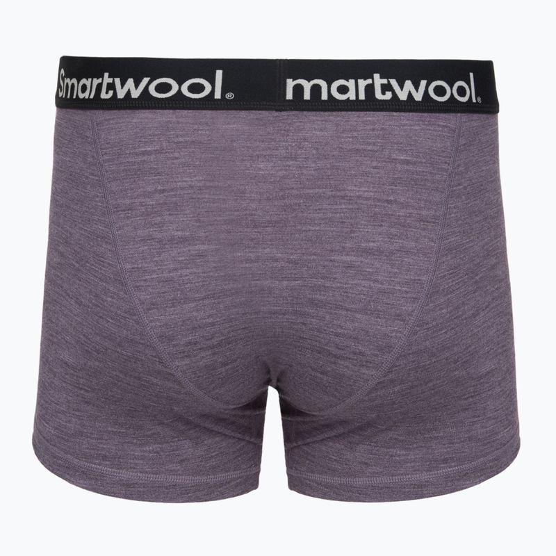 Pánske termo boxerky Smartwool Merino Boxer Brief Boxed purple storm heather 2