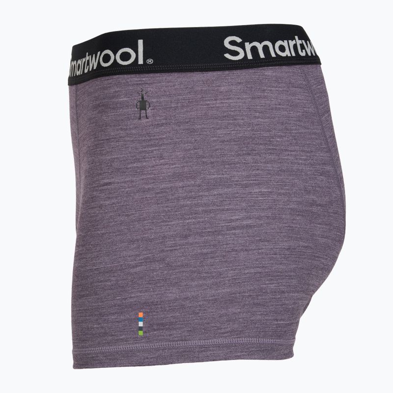 Pánske termoaktívne boxerky Smartwool Merino Boxer Brief Boxed purple storm heather 3