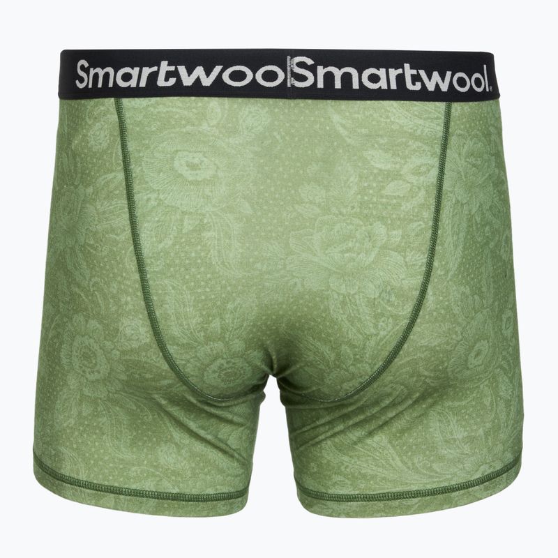 Pánske termo boxerky Smartwool Merino Print Boxer Brief Boxed frn rstc flrl 2