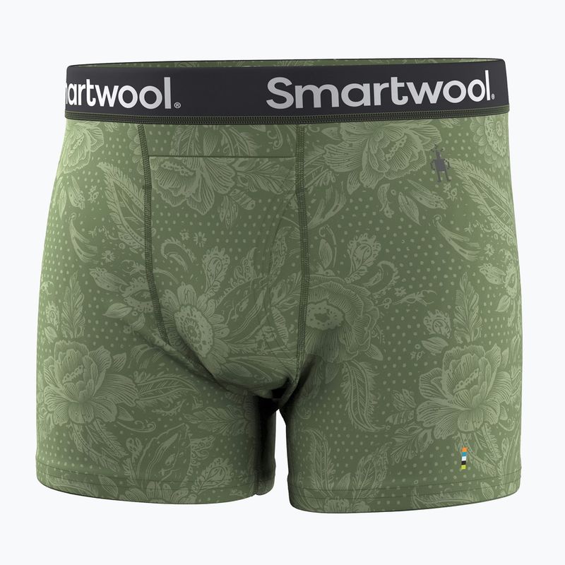 Pánske termo boxerky Smartwool Merino Print Boxer Brief Boxed frn rstc flrl 5