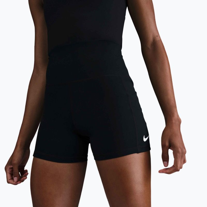 Dámske tenisové šortky Nike Court Dri-Fit with Pockets black/white 4